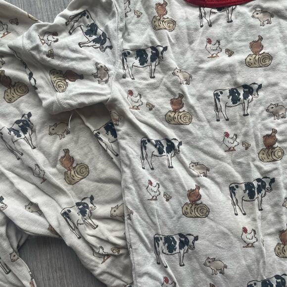 Free Birdees 3T Farm Buddies 2 Piece Bamboo Pajamas - Picture 2 of 10